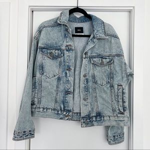 Urban Outfitters BDG acid wash light denim jacket